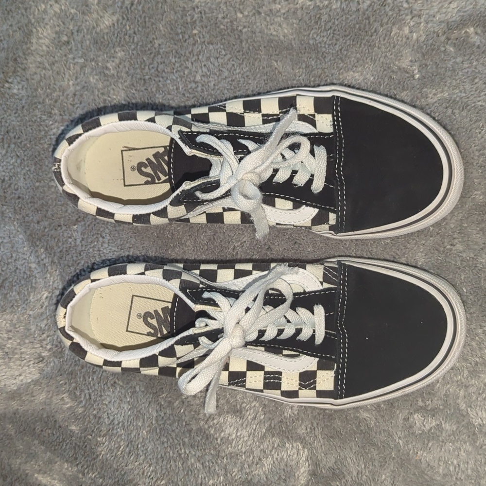 Iconic Checkerboard Vans